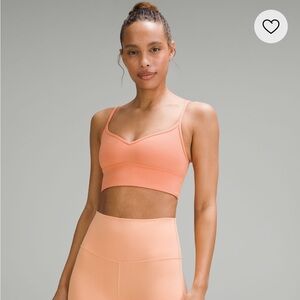 nwt lululemon align sweetheart bra A/B